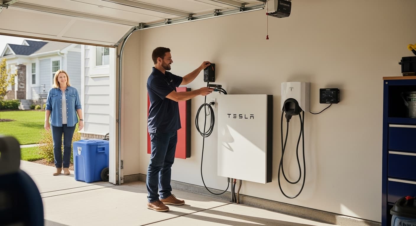 Tesla Powerwall & Solar EV Integration