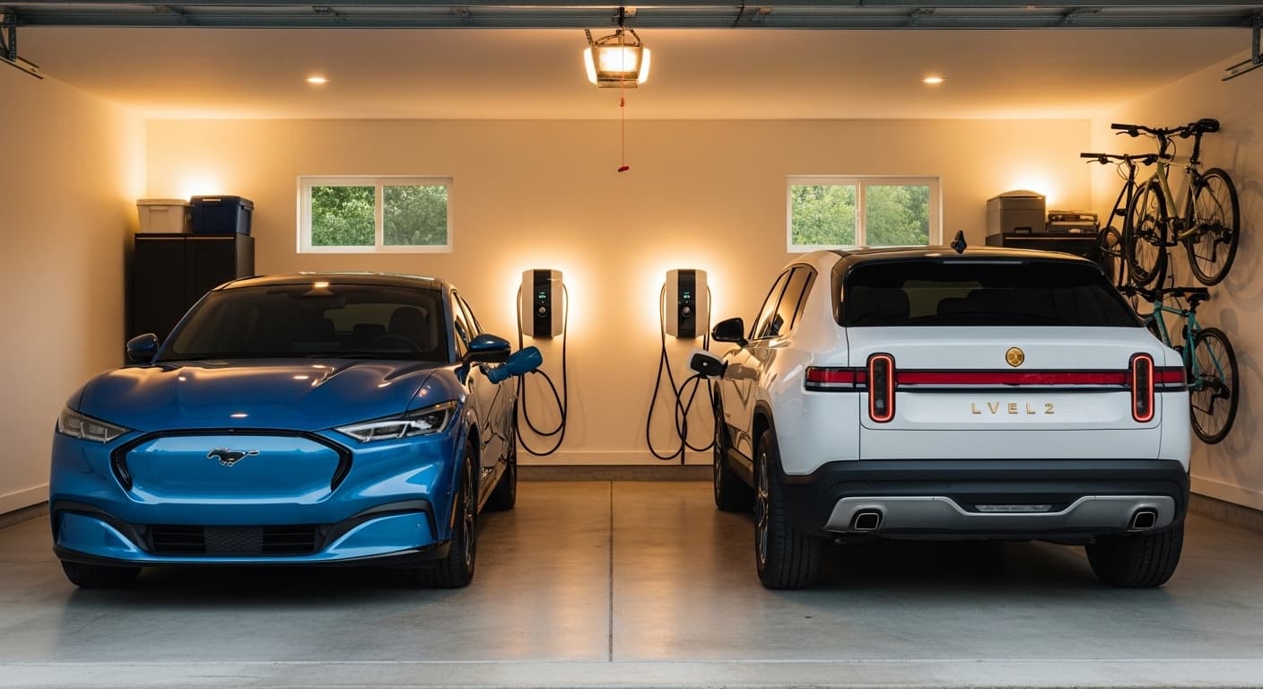 Two-EV Household Dual Charger Installation